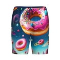 thumbnail image 1 of Haiem Starry Sky Colorful Donut Men's Pajama Short with Soft Woven Cotton Elastic Waistband Sleep Short-4X-Large, 1 of 1
