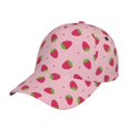 thumbnail image 1 of Haiem Strawberries Baseball Cap Dad Hat Cotton Soft Adjustable Fashion Hats for Men Women Unisex Style Headwear, 1 of 9