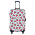 thumbnail image 1 of Haiem Strawberries Luggage Cover Printed Suitcase Covers for Luggage Elastic Washable Suitcase Protector Fits 18-32 Inch Luggage-Small, 1 of 9