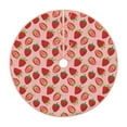 thumbnail image 1 of Haiem Strawberries Pattern Christmas Tree Skirt Merry Christmas Party Christmas Tree Decoration,New Year Decorations-36", 1 of 6