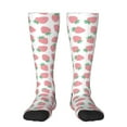 thumbnail image 1 of Haiem Strawberry Socks, Funny Novelty Crazy Design Cotton Socks Sports Socks Knee High Socks For Men, Women,1Pairs - Gift For Working Friends, 1 of 9