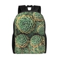 thumbnail image 1 of Haiem Succulents Backpack - Stylish and Durable 15-inch Laptop Backpack with Waterproof Oxford Fabric, 1 of 8