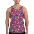 thumbnail image 1 of Haiem Summer Flamingo Men Workout Tank Top Gym Bodybuilding Sleeveless Muscle T Shirts Athletic Tank Breathable Workout Shirt-3X-Large, 1 of 9