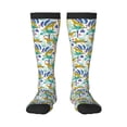 thumbnail image 1 of Haiem Summer Leopard Socks, Funny Novelty Crazy Design Cotton Socks Sports Socks Knee High Socks For Men, Women,1Pairs - Gift For Working Friends, 1 of 9