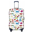 thumbnail image 1 of Haiem Summer Luggage Cover Printed Suitcase Covers for Luggage Elastic Washable Suitcase Protector Fits 18-32 Inch Luggage-Small, 1 of 9