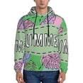 thumbnail image 1 of Haiem Summer Patterned Men's Hoodie with Kangaroo Pocket - Ideal Pullover Sweatshirt for Daily Wear, Travel, and Home-XX-Large, 1 of 7