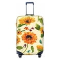 thumbnail image 1 of Haiem Sunflowers And Butterflies Luggage Cover Printed Suitcase Covers for Luggage Elastic Washable Suitcase Protector Fits 18-32 Inch Luggage-X-Large, 1 of 9