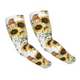 thumbnail image 1 of Haiem Sunflowers Leaves And Birds UV Protection Cooling Arm Sleeves for Men and Women UPF 50 Sun Sleeve, 1 of 8