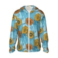 thumbnail image 1 of Haiem Sunflowers UPF 50+ Fishing Shirts for Men Long Sleeve UV Sun Protection Hoodie Non-Mask Outdoor Hiking Shirts, 1 of 9
