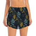 thumbnail image 1 of Haiem Sunflowers Women's 2 in 1 Running Shorts - Lightweight Athletic Workout Gym Yoga Breathable Sports Shorts Liner with Phone Pockets-Small, 1 of 9
