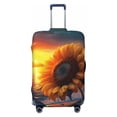thumbnail image 1 of Haiem Sunset Coast Sunflower Luggage Cover Printed Suitcase Covers for Luggage Elastic Washable Suitcase Protector Fits 18-32 Inch Luggage-X-Large, 1 of 9