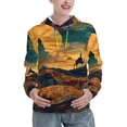 thumbnail image 1 of Haiem Sunset Desert Journey for Women's Fashion Hoodies & Sweatshirts with Kangaroo Pocket,Hooded Sweatshirt with Eye-catching Drawstrings-Medium, 1 of 7