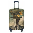 thumbnail image 1 of Haiem Surreal Floral Mindscape Luggage Cover Printed Suitcase Covers for Luggage Elastic Washable Suitcase Protector Fits 18-32 Inch Luggage-Large, 1 of 8