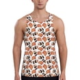 thumbnail image 1 of Haiem Sushi Roll Men Workout Tank Top Gym Bodybuilding Sleeveless Muscle T Shirts Athletic Tank Breathable Workout Shirt-3X-Large, 1 of 8
