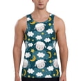 thumbnail image 1 of Haiem Sweet Dream Lamb Men Workout Tank Top Gym Bodybuilding Sleeveless Muscle T Shirts Athletic Tank Breathable Workout Shirt-Medium, 1 of 9
