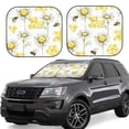 thumbnail image 1 of Haiem Sweet Honey Car Windshield Sun Shade (2 Pieces) Foldable Windshield Sun Shade Car Accessories for Truck SUV Pickup-Large, 1 of 7