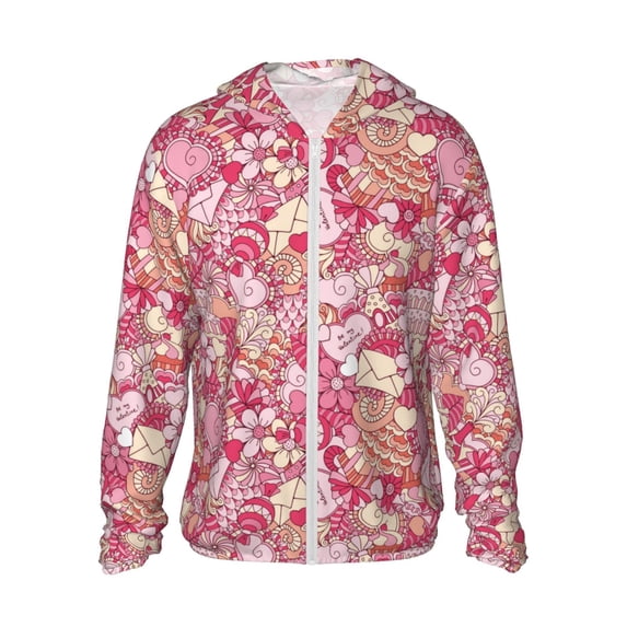 Haiem Sweet UPF 50+ Fishing Shirts for Men Long Sleeve UV Sun Protection Hoodie Non-Mask Outdoor Hiking Shirts