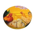 thumbnail image 1 of Haiem The Chicken Family Cushion Round Bar Chair Seat Cover Bar Chair Cushion Covers Elastic Washable Bar Chair Cover,Protects from Scratches and Stains-14 inch, 1 of 7