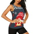 thumbnail image 1 of Haiem Three Cute Christmas Gnomes Workout Tank Tops for Women, Athletic Sports Slim-Fit Tank Tops, Compression Sleeveless Dry Fit Shirts,Athletic Shirt-XX-Large, 1 of 9