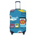 thumbnail image 1 of Haiem Transportations With Cute Animals Luggage Cover,Durable, Washable Suitcase Protector With Anti-Scratch Technology - Keep Your Luggage Looking New Small, 1 of 9