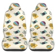 thumbnail image 1 of Haiem Travel Elements Printed Car Seat Covers Set of 2, Universal Fit Car Seat Covers,Protective Seat Covers,Comfortable Car Seat Covers, Easy Installation Seat Covers, 1 of 9