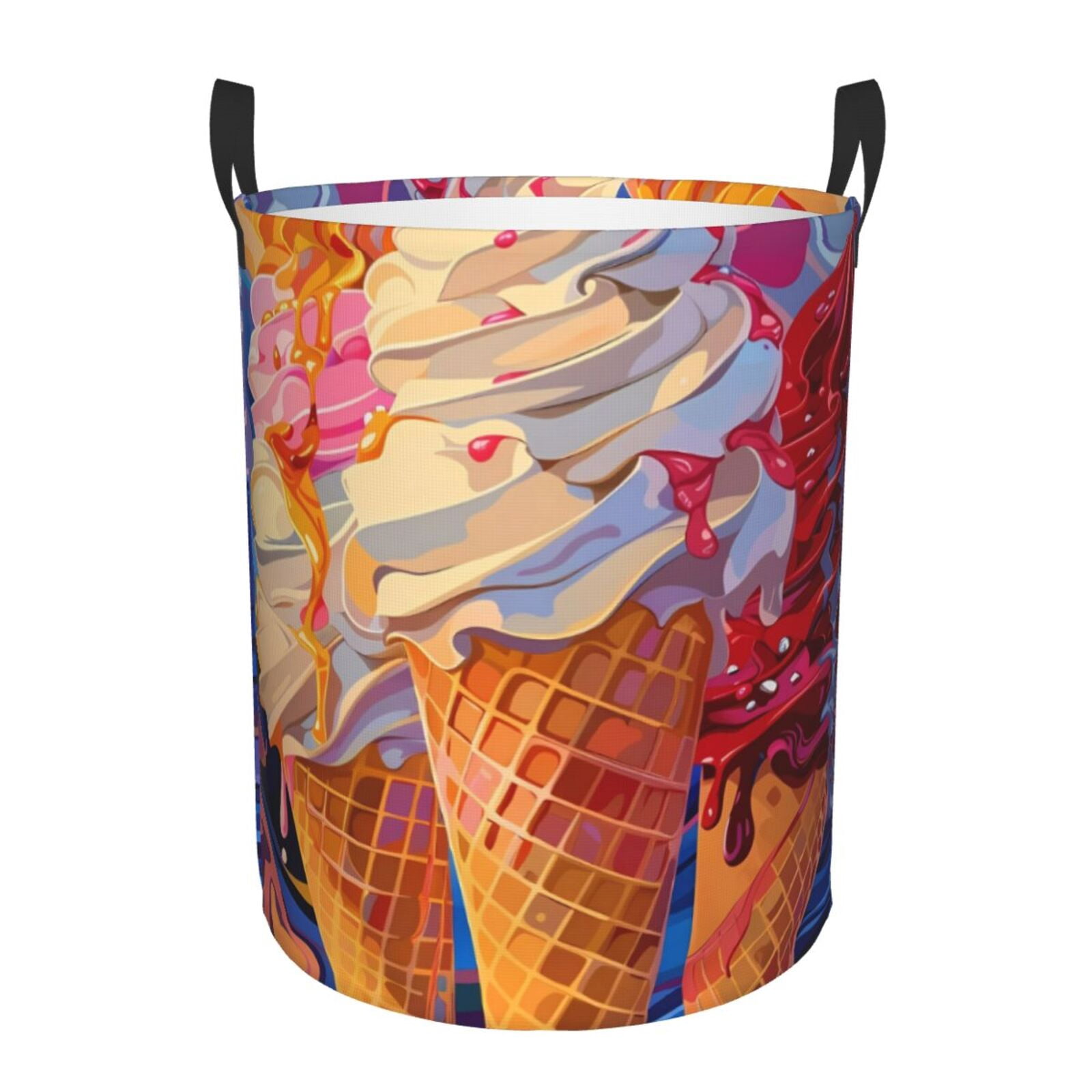 haiem-trio-of-dripping-cones-print-laundry-basket-laundry-hamper
