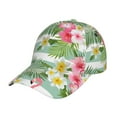 thumbnail image 1 of Haiem Tropical Flamingo Baseball Cap Dad Hat Cotton Soft Adjustable Fashion Hats for Men Women Unisex Style Headwear, 1 of 9