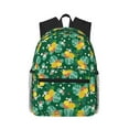 thumbnail image 1 of Haiem Tropical Fruit Lightweight Backpack for School, Classic Basic Water Resistant Casual Daypack for Travel with Bottle Side Pockets, 1 of 7