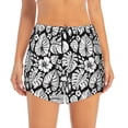 thumbnail image 1 of Haiem Tropical Leaves Women's 2 in 1 Running Shorts - Lightweight Athletic Workout Gym Yoga Breathable Sports Shorts Liner with Phone Pockets-XX-Large, 1 of 9