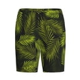 thumbnail image 1 of Haiem Tropical Palm Leaves Fern Leaf Men's Pajama Short with Soft Woven Cotton Elastic Waistband Sleep Short-Medium, 1 of 9