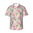 thumbnail image 1 of Haiem Tropical Pitaya Printed Hawaiian Shirt for Men - Men’s Casual Beach Summer Shirts - Stretch Fabric with Modern Fit-3X-Large, 1 of 9