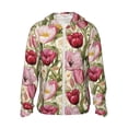 thumbnail image 1 of Haiem Tulips Flowers UPF 50+ Fishing Shirts for Men Long Sleeve UV Sun Protection Hoodie Non-Mask Outdoor Hiking Shirts, 1 of 9