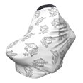thumbnail image 1 of Haiem Turtle Baby Nursing Cover & Nursing Poncho - Multi Use Cover for Baby Car Seat Canopy, Stroller Cover, 360°Full Privacy Breastfeeding Coverage, 1 of 9