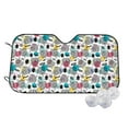 thumbnail image 1 of Haiem Turtle Car Windshield Sun Shade - Blocks UV Rays Sun Visor Protector, Sunshade to Keep Your Vehicle Cool, Universal Fit SUV Van Sedan-, 1 of 7