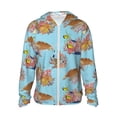 thumbnail image 1 of Haiem Turtles And Corals UPF 50+ Fishing Shirts for Men Long Sleeve UV Sun Protection Hoodie Non-Mask Outdoor Hiking Shirts, 1 of 9