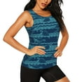 thumbnail image 1 of Haiem Turtles and Waves Workout Tank Tops for Women, Athletic Sports Slim-Fit Tank Tops, Compression Sleeveless Dry Fit Shirts,Athletic Shirt-Small, 1 of 9