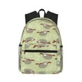 thumbnail image 1 of Haiem Twig Sloth Lightweight Backpack for School, Classic Basic Water Resistant Casual Daypack for Travel with Bottle Side Pockets, 1 of 7
