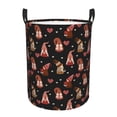thumbnail image 1 of Haiem Valentine Gnome Laundry Basket, Laundry Hamper, Collapsible Laundry Baskets, Dirty Clothes Hamper, Waterproof with Handles for College Dorm, Family-Small, 1 of 8