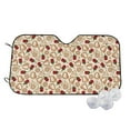 thumbnail image 1 of Haiem Valentine'S Day Rose Car Windshield Sun Shade - Blocks UV Rays Sun Visor Protector, Sunshade to Keep Your Vehicle Cool, Universal Fit SUV Van Sedan-Medium, 1 of 7