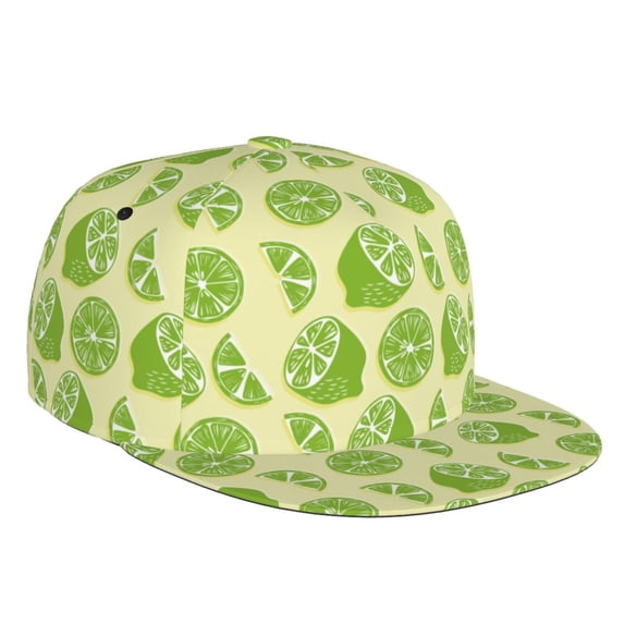 Haiem Various Lemons Classic Snapback Cap Flat Bill Hat Baseball Cap Adjustable Size Cotton Dad Hat