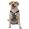 thumbnail image 1 of Haiem Veterans Day Pattern No-Pull Dog Harness Reflective Front Clip Vest with Handle,Step-in Air Dog Harness,Adjustable 2 Metal Rings 4 Buckles-Small, 1 of 6