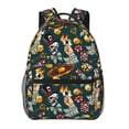 thumbnail image 1 of Haiem Vintage Casino Chips Printed School Backpack,Casual Travel Lightweight Backpack,Durable Comfortable Multifunctional Backpack,Laptop Backpack, 1 of 5