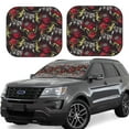 thumbnail image 1 of Haiem Vintage Gaming Car Windshield Sun Shade (2 Pieces) Foldable Windshield Sun Shade Car Accessories for Truck SUV Pickup-Small, 1 of 7