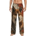 thumbnail image 1 of Haiem Vintage Shiba Inu Art Men's Pajama Pants Ultra Lightweight Pjs Bottoms Sleepwear Bottom Pants With Pocket Drawstring-XX-Large, 1 of 7