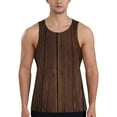 thumbnail image 1 of Haiem Vintage Wood Men Workout Tank Top Gym Bodybuilding Sleeveless Muscle T Shirts Athletic Tank Breathable Workout Shirt-XX-Large, 1 of 8
