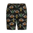 thumbnail image 1 of Haiem Wasp Cockchafer Butterfly Men's Pajama Short with Soft Woven Cotton Elastic Waistband Sleep Short-4X-Large, 1 of 9