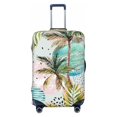 thumbnail image 1 of Haiem Watercolor Palm Tree Luggage Cover,Durable, Washable Suitcase Protector With Anti-Scratch Technology - Keep Your Luggage Looking New X-Large, 1 of 9