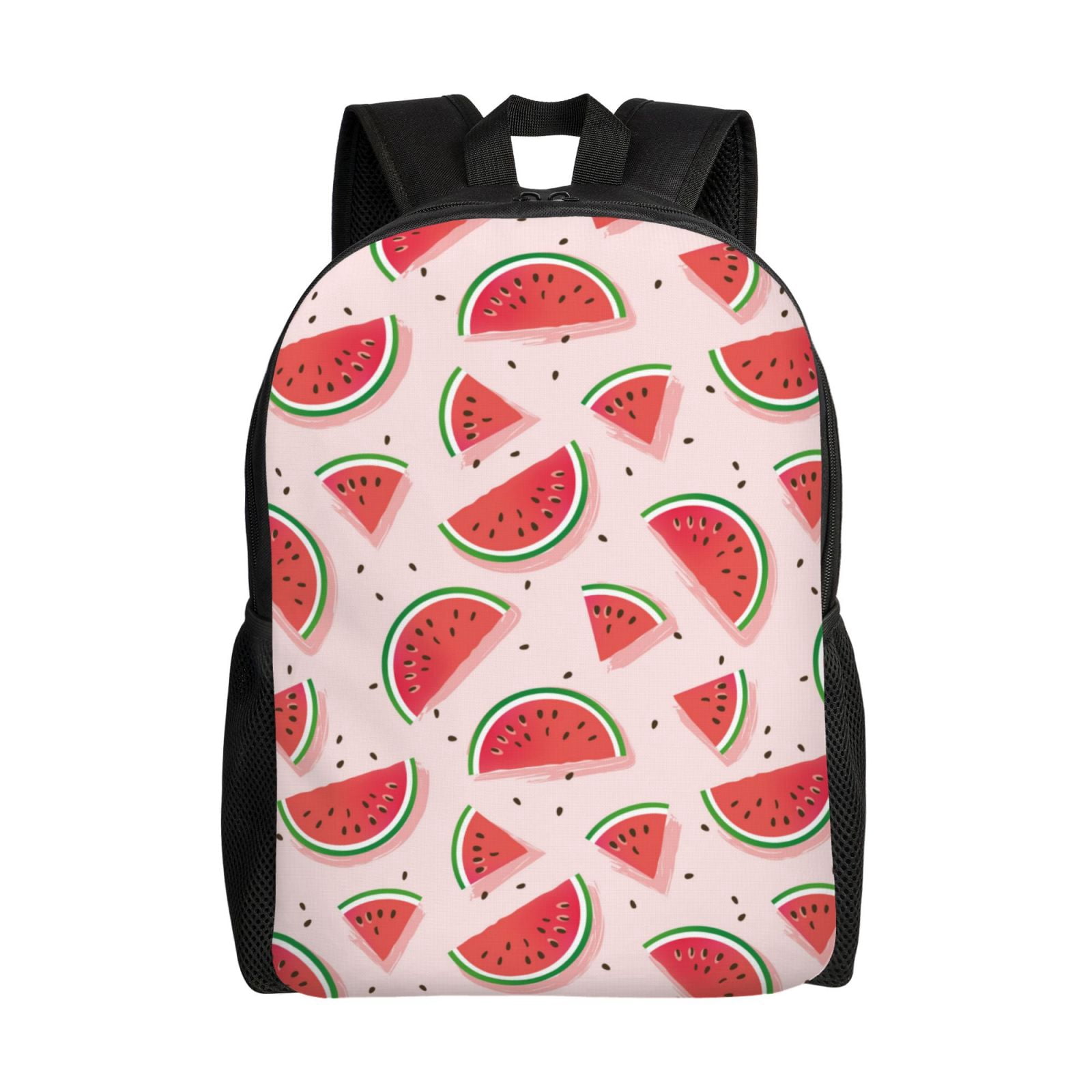Piece Watermelon Stripe Black Pattern Print Premium Backpack main image 0