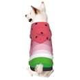 thumbnail image 1 of Haiem Watermelon for Winter Dog Hoodie Sweatshirts with Pockets Warm Dog Clothes for Small Dogs Chihuahua-X-Small, 1 of 7