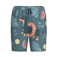 thumbnail image 1 of Haiem Watermelons Dachshunds Men's Pajama Short with Soft Woven Cotton Elastic Waistband Sleep Short-Medium, 1 of 9